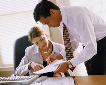 office workers
